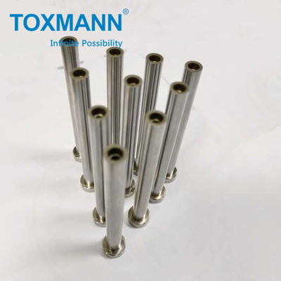 SKD61 Ejektor Pins Düz hassas Ejektor Pres Pins, S45c hassas metal enjeksiyon kalıplama parçası