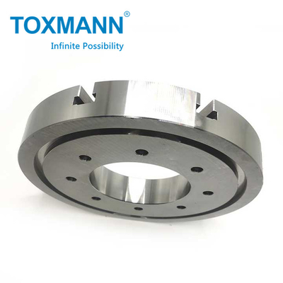 CNC Döner İşleme Parçaları Alaşımlı Çelik Flange Plate Dayanıklı Sayısal Kontrol Makinesi CNC İşleme Merkezi Aksesuarları