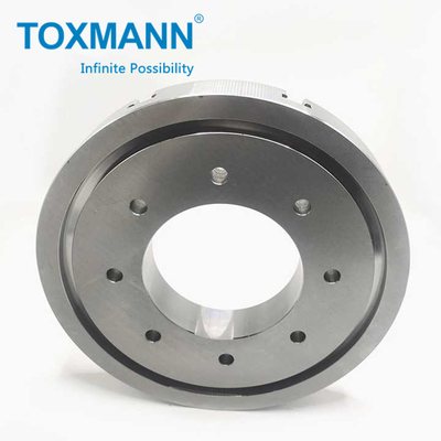CNC Döner İşleme Parçaları Alaşımlı Çelik Flange Plate Dayanıklı Sayısal Kontrol Makinesi CNC İşleme Merkezi Aksesuarları