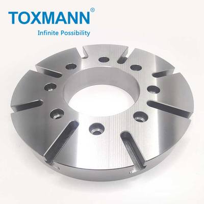 CNC Döner İşleme Parçaları Alaşımlı Çelik Flange Plate Dayanıklı Sayısal Kontrol Makinesi CNC İşleme Merkezi Aksesuarları