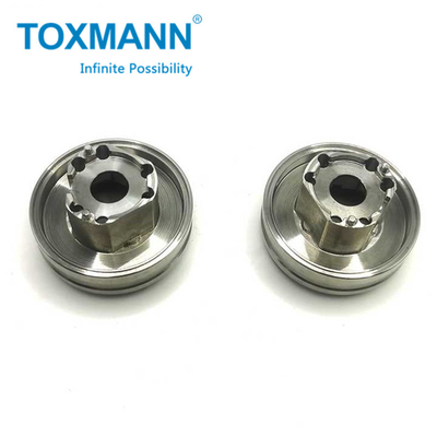 Özel Yay Koplama Metal Bellows Clamp Tipi Yay Esnek Çaplı Koplama CNC Döner İşleme Parçaları
