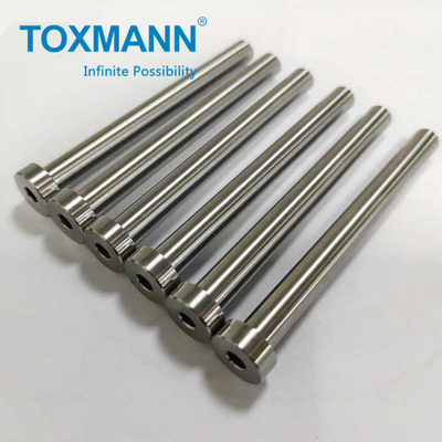 SKD61 Ejektor Pins Düz hassas Ejektor Pres Pins, S45c hassas metal enjeksiyon kalıplama parçası