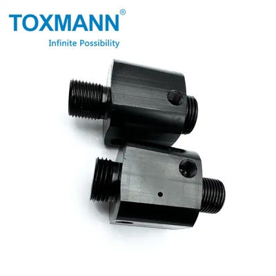 Hızlı Prototip İşlenmiş Alüminyum Parçalar AL6061 AL7075 Siyah Anodizasyon