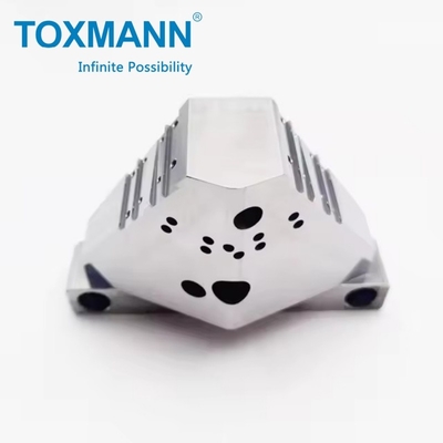 Özel Metal Yüzeyi Yüksek Yumuşatılmış Oksidasyon Teksturlu Nikel Tedavi CNC freze parçaları