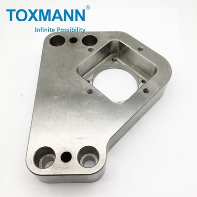 CNC İşleme Özellikleri freze parçaları Çelik 45, Metal yüzey oksidasyonu dokulu nikel tedavisi CNC freze parçası