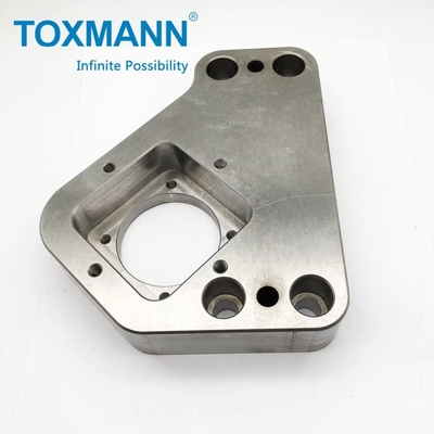 CNC İşleme Özellikleri freze parçaları Çelik 45, Metal yüzey oksidasyonu dokulu nikel tedavisi CNC freze parçası