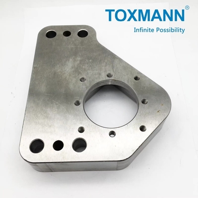 CNC İşleme Özellikleri freze parçaları Çelik 45, Metal yüzey oksidasyonu dokulu nikel tedavisi CNC freze parçası
