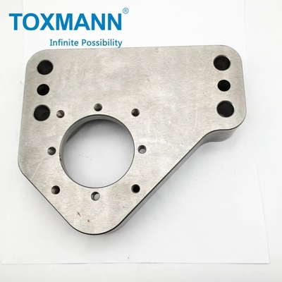 CNC İşleme Özellikleri freze parçaları Çelik 45, Metal yüzey oksidasyonu dokulu nikel tedavisi CNC freze parçası