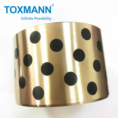OEM İşlenmiş Özel hassasiyetli Cnc İşleme Metal Parça Grafit Doldurulmuş Bakır Bakır Bushing