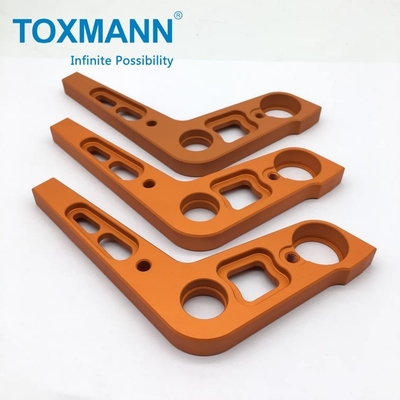 Değiştirme Çarkı Çift Taşıma Kısa Atışlı CNC Döşeme Parçası Alüminyum 6061-T6 Yüksek Hassasiyetli Anodize