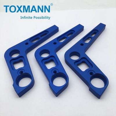 Değiştirme Çarkı Çift Taşıma Kısa Atışlı CNC Döşeme Parçası Alüminyum 6061-T6 Yüksek Hassasiyetli Anodize