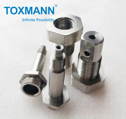 Sıkı Tolerans SS304 SS316L CNC İşlenmiş Paslanmaz Çelik CNC Dökme Dönüştürme Otomatik Makine Parçaları