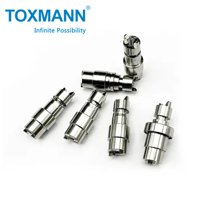 CNC İşlenmiş Bileşenler Metal Parçalar / Dönüştürülmüş Mekanik hassasiyetli Berilyum Bakır Bakır CNC İşlenme Parçaları